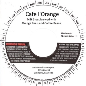Cafe L'orange October 2014