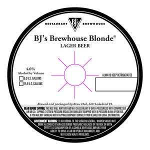 Bj's Brewhouse Blonde September 2014