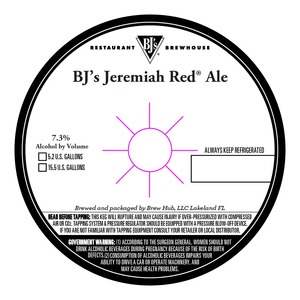 Bj's Jeremiah Red Ale September 2014