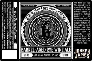 Joseph James Brewing Co., Inc. 6 Year Anniversary