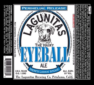 The Lagunitas Brewing Company The Hairy Eyeball September 2014