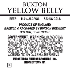 Buxton Brewery Yellow Belly