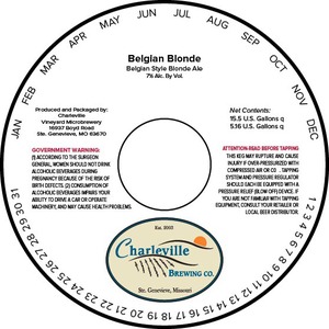 Charleville Belgian Blonde