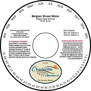 Charleville Belgian Street Water