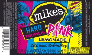 Mike's Hard Tropical Pink Lemonade September 2014