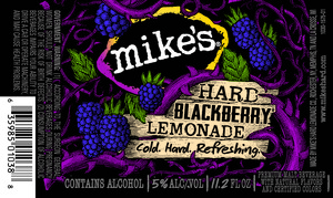 Mike's Hard Blackberry Lemonade September 2014