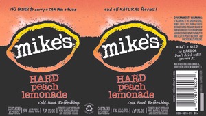 Mike's Hard Peach Lemonade