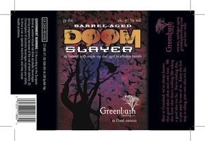 Greenbush Brewing Co. Barrel-aged Doomslayer