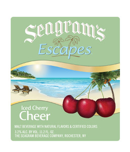 Seagram's Escapes Iced Cherry Cheer September 2014