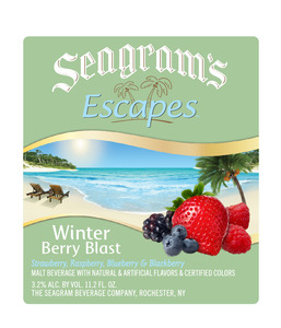 Seagram's Escapes Winter Berry Blast