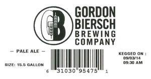 Gordon Biersch Brewing Company Pale Ale