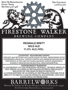 Firestone Walker Brewing Company Reginald Brett