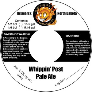 Whippin' Post Pale Ale September 2014