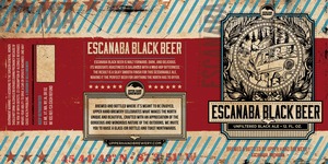 Upper Hand Brewery Escanaba Black September 2014