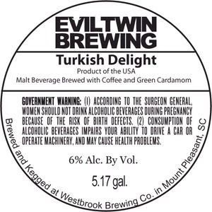 Evil Twin Brewing Turkish Delight