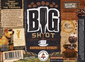 Twisted Pine Brewing Company Big Shot Espresso Stout