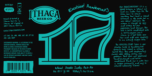 Ithaca Beer Company Excelsior Anniversary Seventeen