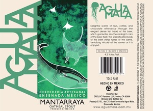 Agua Mala Mantarraya Oatmeal Stout