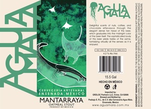 Agua Mala Mantarraya Oatmeal Stout