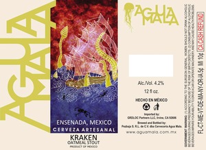 Agua Mala Kraken Oatmeal Stout October 2014