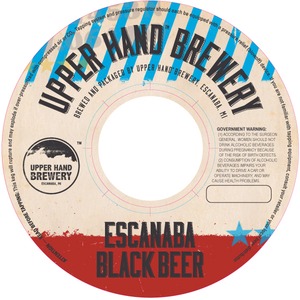 Upper Hand Brewery Escanaba Black September 2014