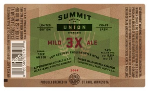 Summit Brewing Company 3x September 2014