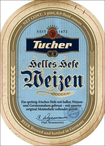 Tucher Helles Hefe Weizen September 2014