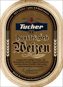 Tucher Dunkles Hefe Weizen September 2014