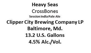 Heavy Seas Cross Bones