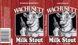 Wachusett Milk Stout September 2014