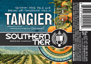 Southern Tier Brewing Company Tangier September 2014