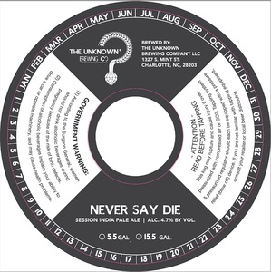 Never Say Die September 2014