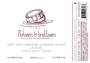 Flotsam And Brettsam Ale Aged In Oak Barrels