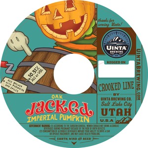 Uinta Brewing Company Oak Jacked September 2014