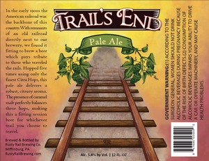 Trail's End Pale Ale October 2014