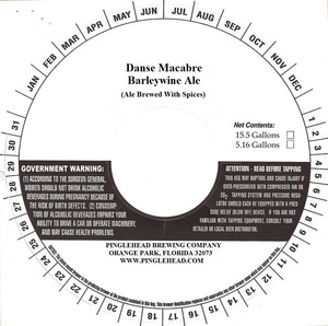 Danse Macabre Barleywine Ale 