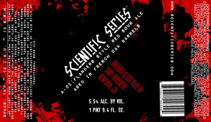 Flanders Style Red Sour Ale Aged In French Oak Barrels