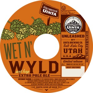 Uinta Brewing Company Wet N' Wyld September 2014