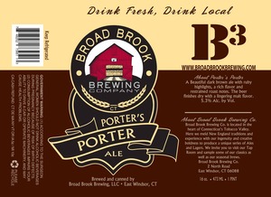 Broad Brook Brewing Company October 2014