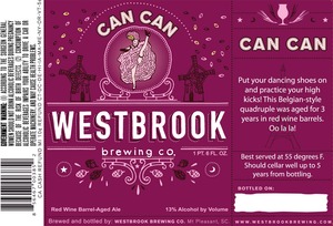 Westbrook Brewing Company Can Can September 2014