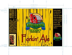 Ridgebrook Brewery, LLC Forkin' Ale