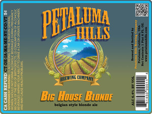 Big House Blonde September 2014