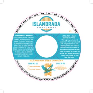 Islamorada Beer Company Islamorada Ale October 2014