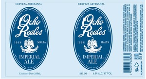 Ocho Reales Imperial Ale November 2014