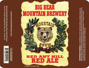 Big Bear Mountain Brewery Red Ant Hill Red Ale