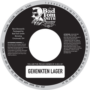 Bad Tom Brewing Gehenkten Lager