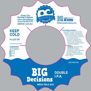 Big Decisions Double Ipa 