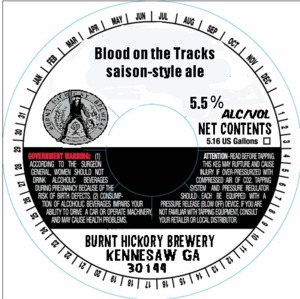 The Burnt Hickory Brewery Blood On The Tracks