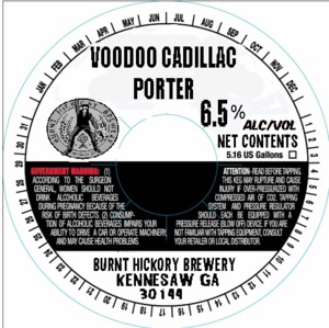 Burnt Hickory Brewery Voodoo Cadillac