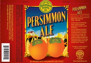 Bloomington Brewing Company Persimmon Ale